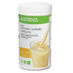 herbalife nutrition bananinis kokteilis