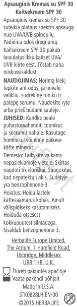 Apsauginis Drėkinamasis Kremas Su SPF30 - Image 2