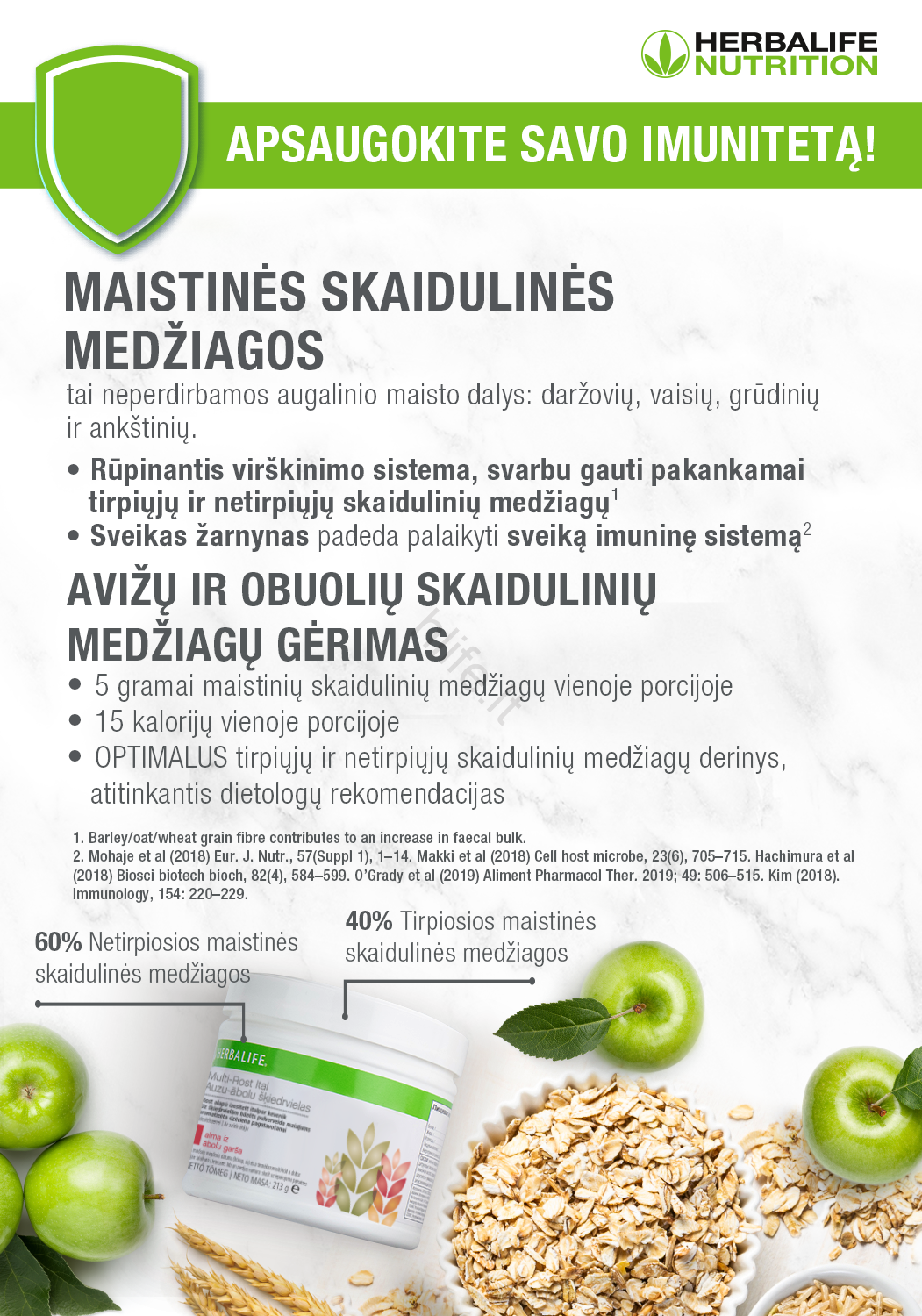 Avižų Ir Obuolių Skaidulinės Medžiagos - Image 4