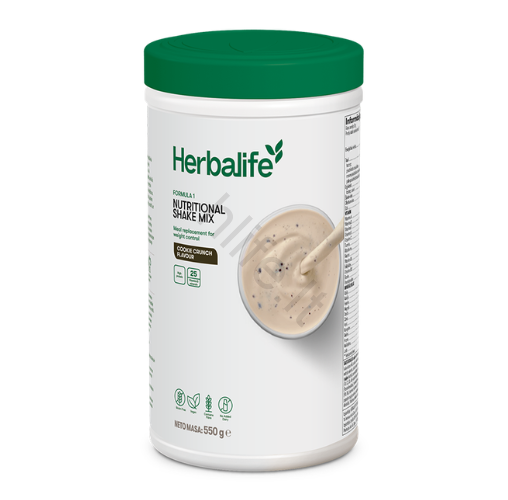 Herbalife Baltyminis Kokteilis Formula 1- Traškių Sausainių Skonis