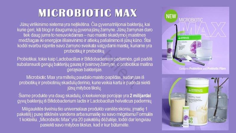 Herbalife Microbiotic Max žarnynui - Image 5