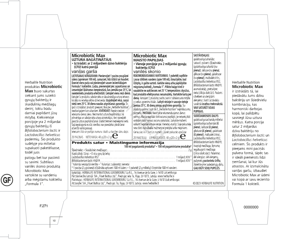 Herbalife Microbiotic Max žarnynui - Image 2
