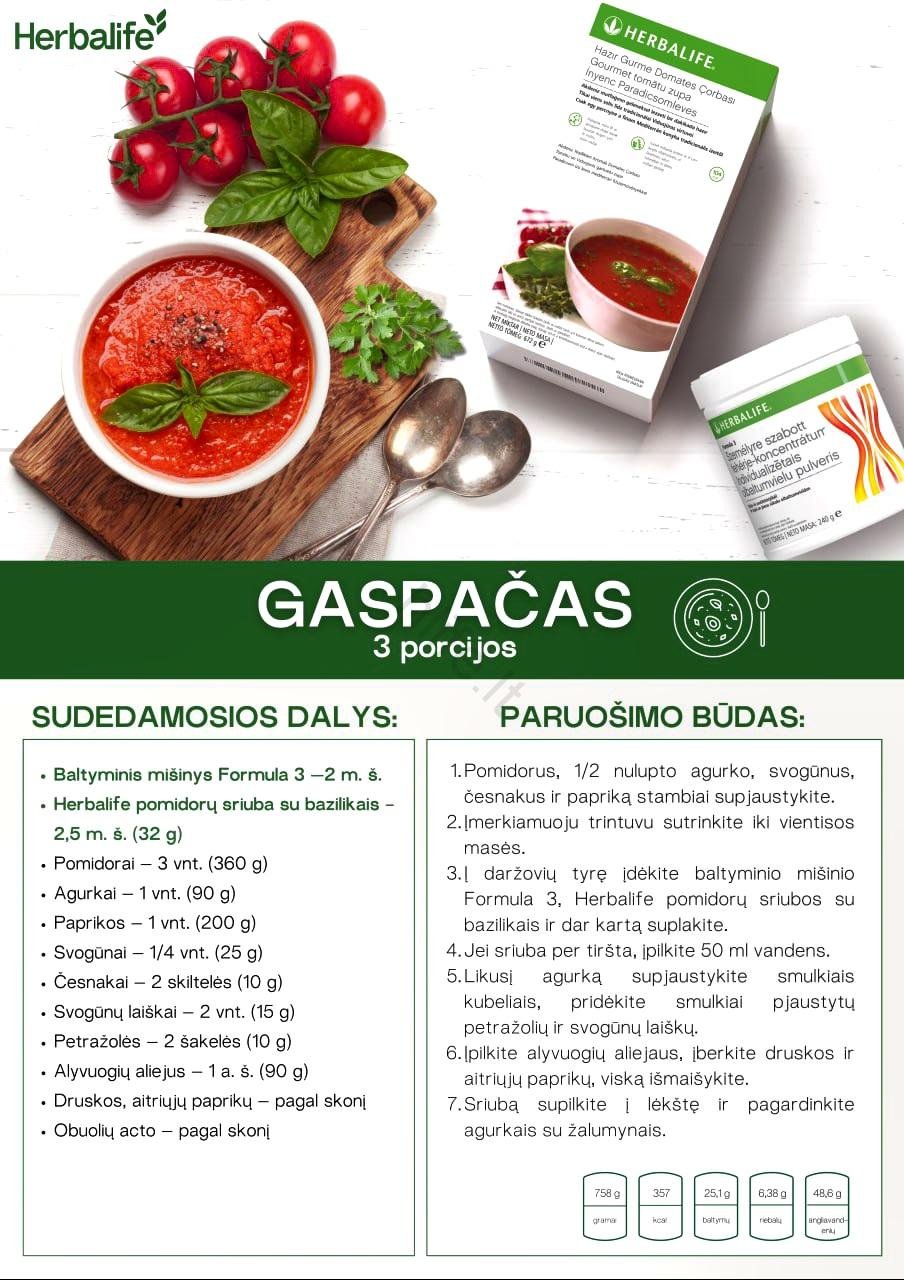 Pomidorų Sriuba Su Bazilikais - Image 4