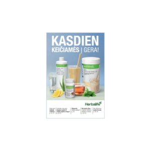 Herbalife produktų katalogas