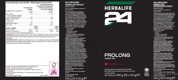 HERBALIFE H24 Papildas Energijai Ir Ištvermei - Image 2