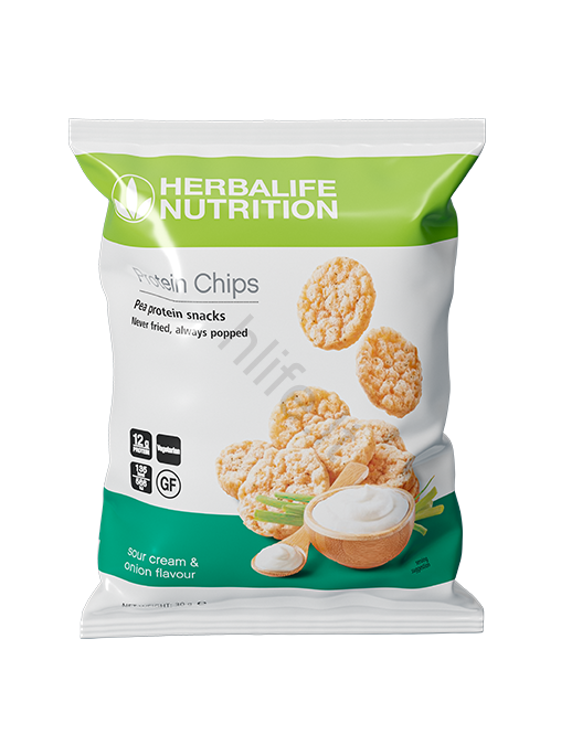 Herbalife Baltyminiai Traškučiai Grietinės Ir Svogūnų Skonio - Image 2