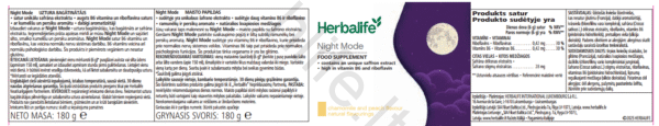 Herbalife papildas miegui "Night Mode" - Image 2