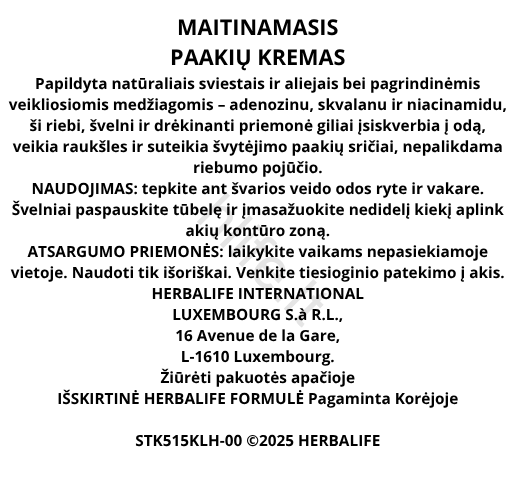 Herbalife Maitinamasis Paakių Odos Kremas HL/Skin - Image 4