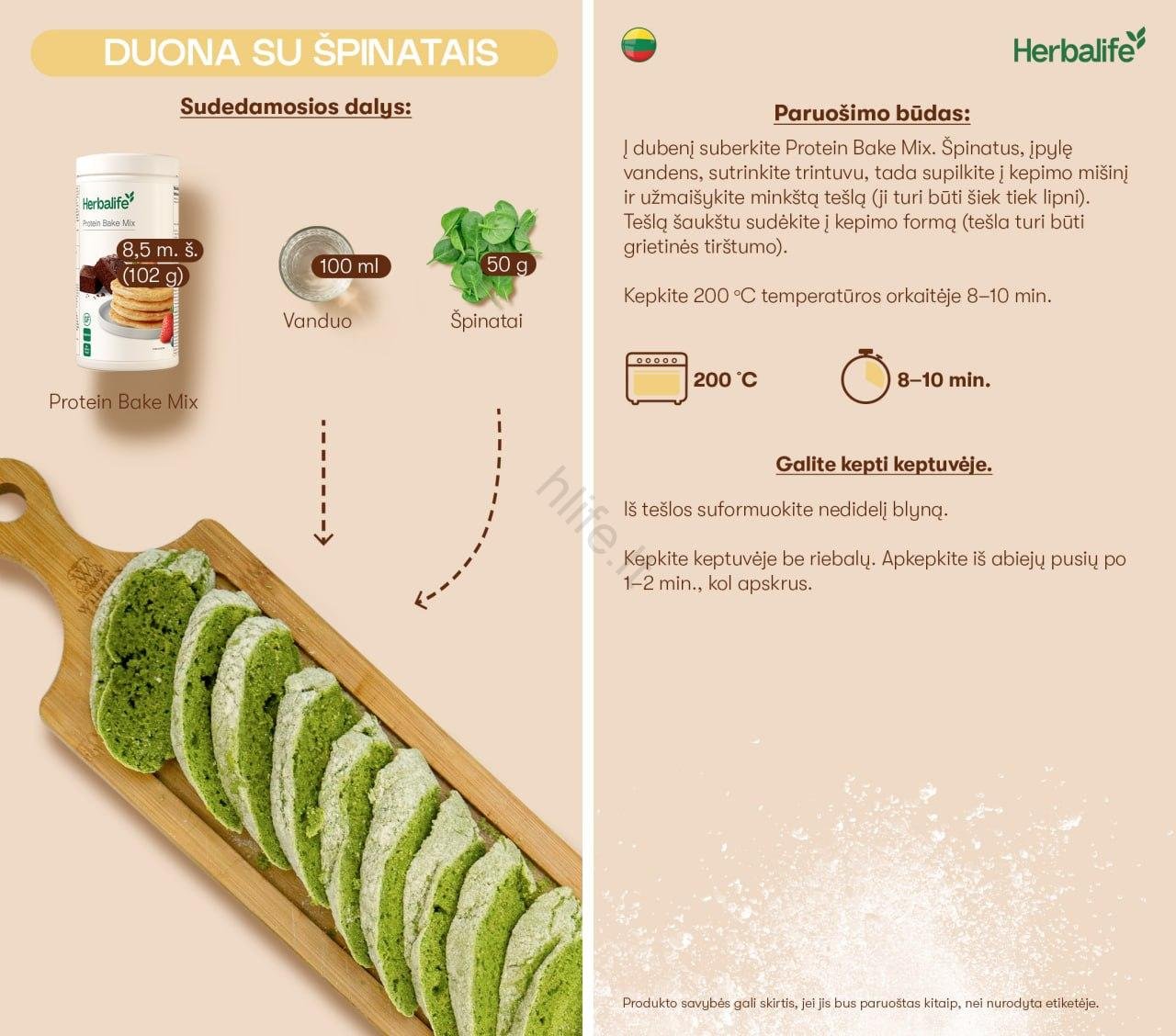 Herbalife Baltyminis Kepimo Mišinys - Image 10