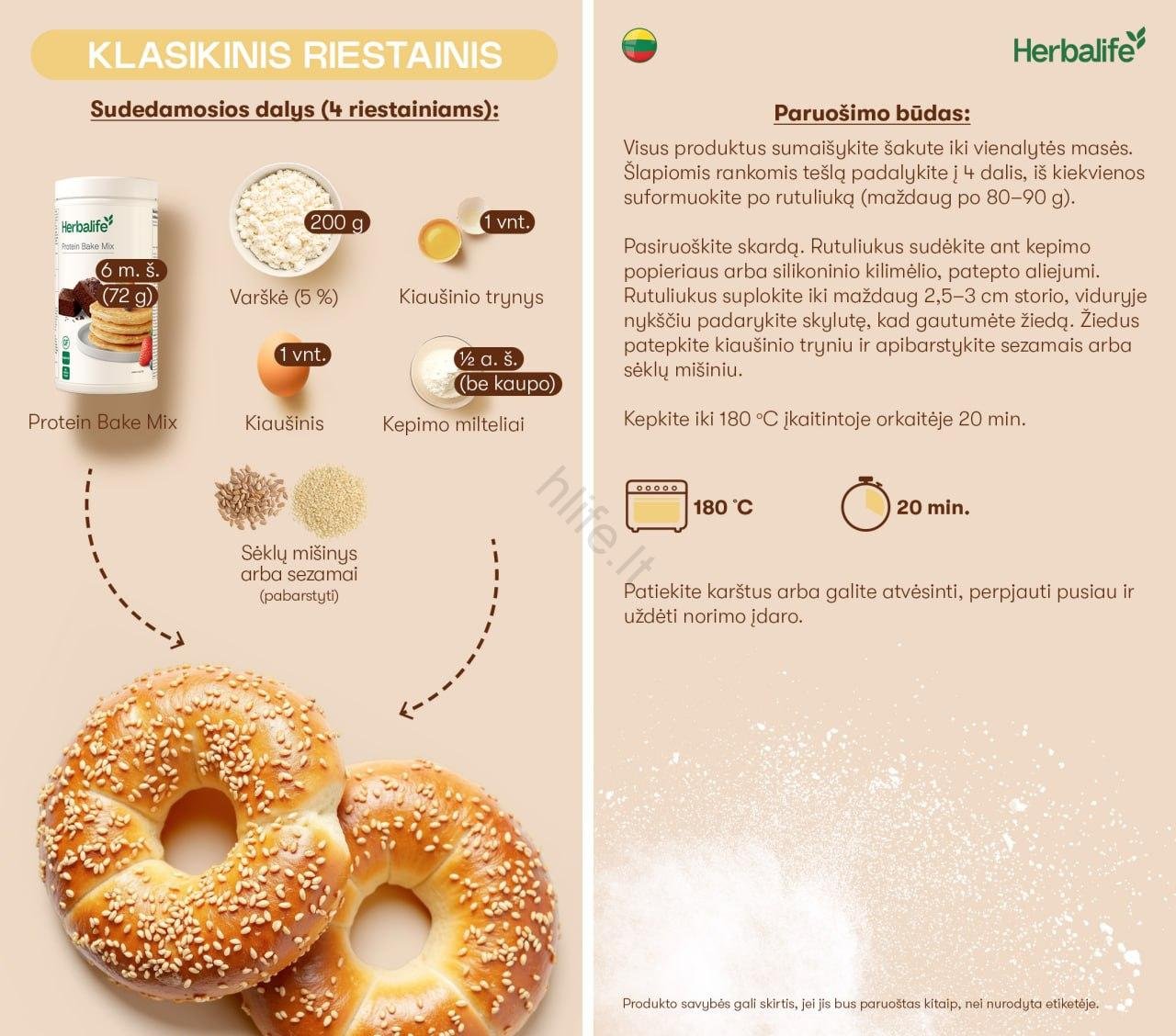 Herbalife Baltyminis Kepimo Mišinys - Image 15