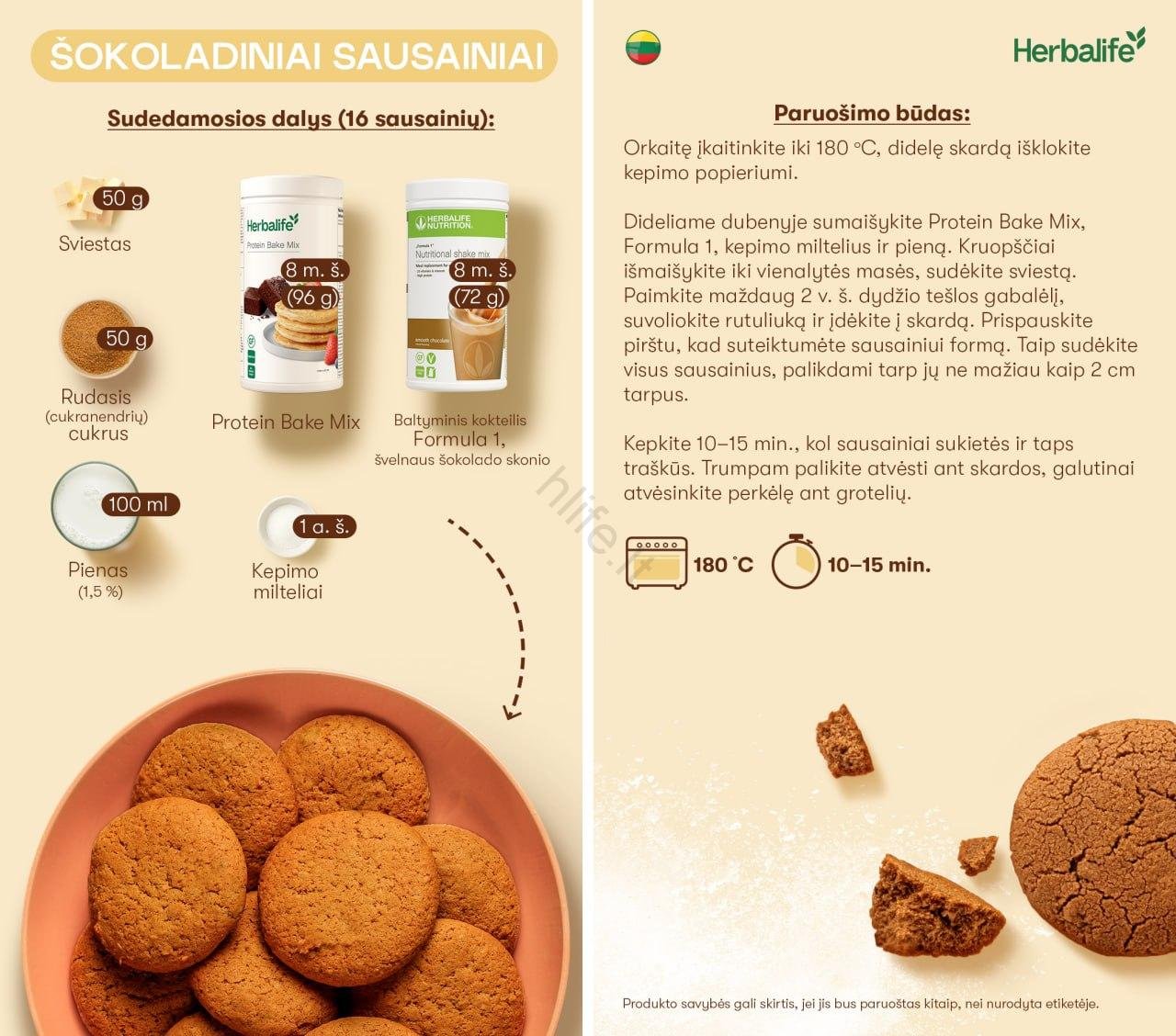 Herbalife Baltyminis Kepimo Mišinys - Image 16