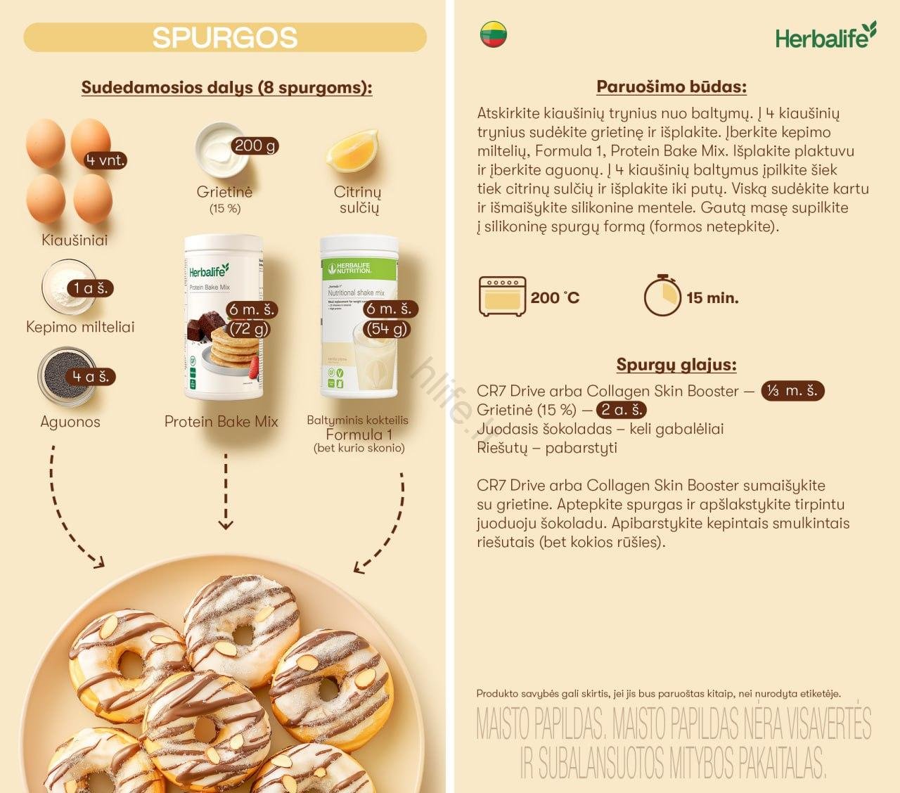 Herbalife Baltyminis Kepimo Mišinys - Image 17